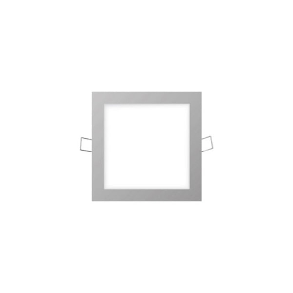 6W LED downlight fyrkantig 11,7cm Dagens vita