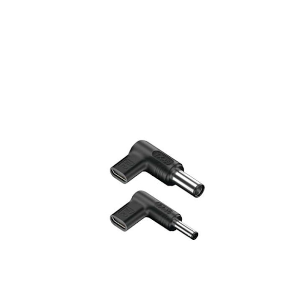 NGS BUD-D: Ersättningspaket med 2 USB-C strömadaptrar kompatibla med DELL bärbara datorer.
