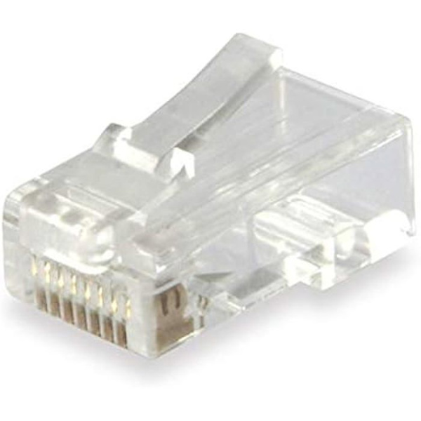 Utrusta oskärmad RJ45 Cat.6-kontakt.