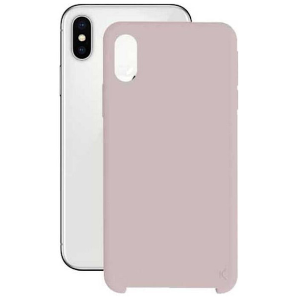 KSIX Soft Silikonfodral för iPhone X, Rosa
