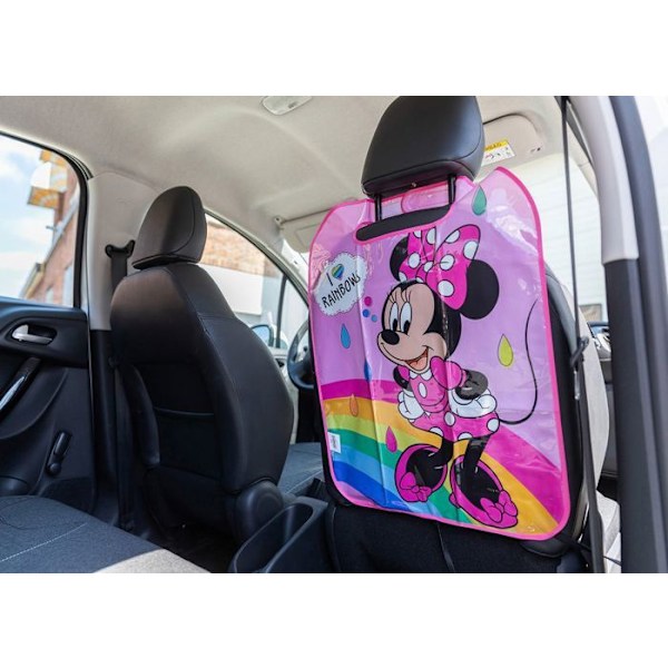 Skydd för bilstol - Tataway - Disney Minnie - Hållbar PVC - Rosa - 45x56 cm