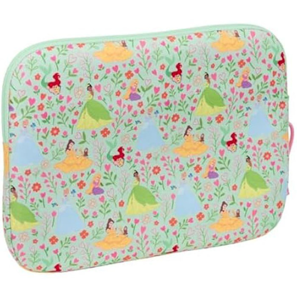 Disney Bloom-prinsessor - Laptopfodral 15,6", ryggsäck, idealisk för barn i olika åldrar, bekväm och