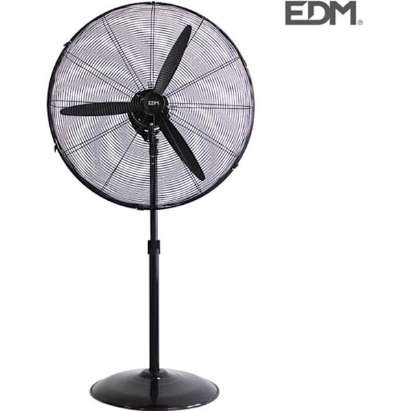 Industrigolvfläkt - [MÄRKE] - 180W - Justerbar höjd 117-156cm - 3 hastigheter