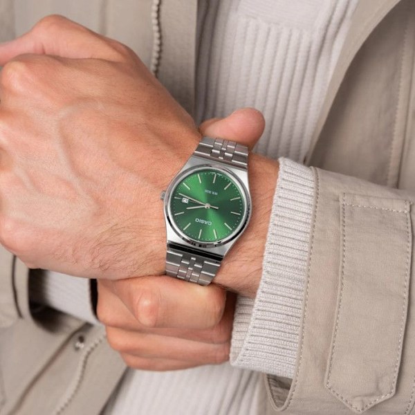 Klocka - CASIO - MTP-B145D-3AVEF - Rostfritt stål - 35 mm - Vattentålig 5 bar Pengar