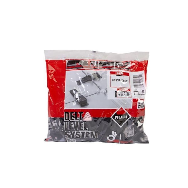 RUBI Delta-underlag för plattor 3-12 mm tjocka (2 mm - 100 un.)