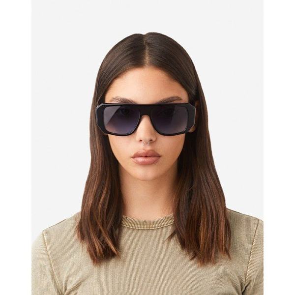 Solsken - Hawkers - Helvete - Aviator - Svart - UV-skydd 100% mörkblå denim
