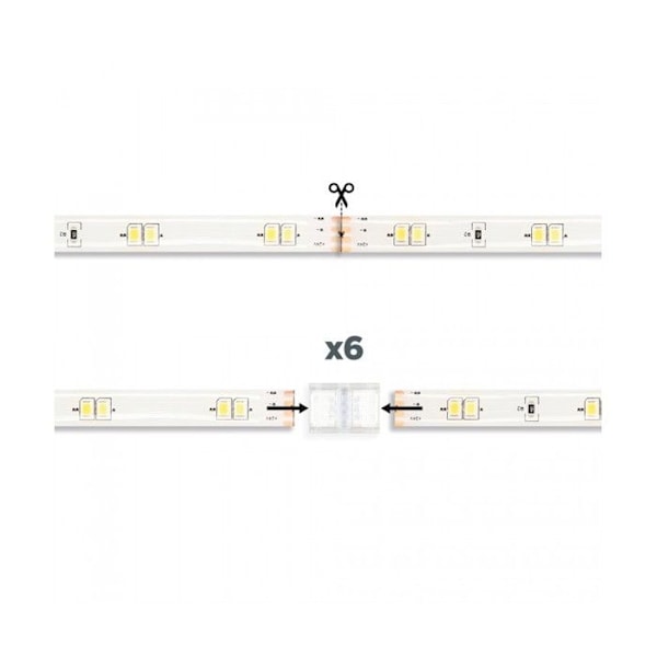 'ANSLUTNINGSBAND LED VIT CCT 5M CONNECTÉ KSIX' Vit