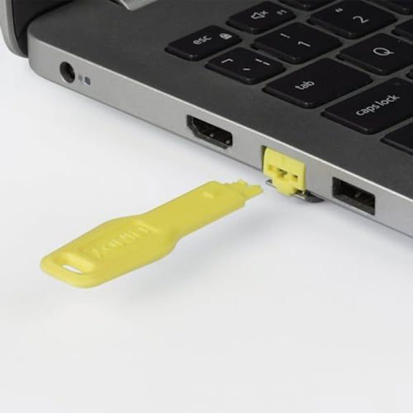 Lindy Key för RJ45 Port Blocker, Gul