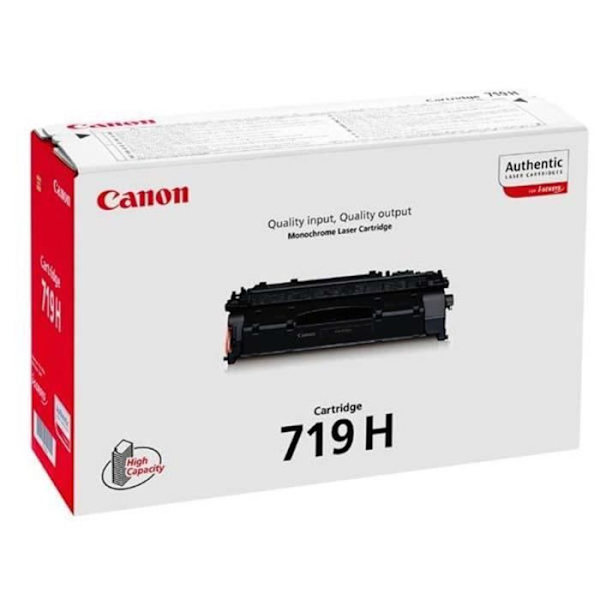 Canon 719H svart tonerkassett för ImageCLASS MF5980dw - hög kapacitet upp till 6 400 sidor