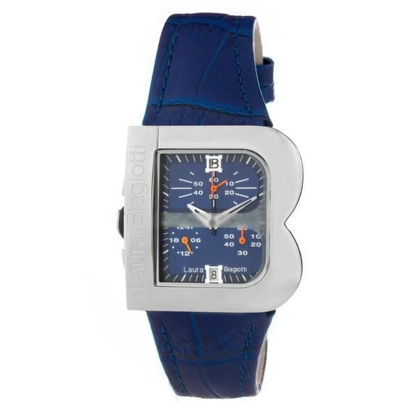 Damklocka - Laura Biagiotti - LB0002L-02 - Kvarts - Läder - 33 mm Lila