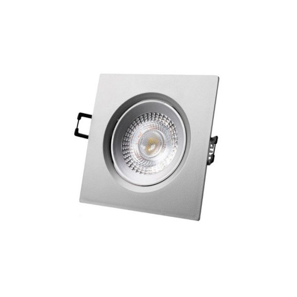 EDM infälld LED-spotlight - 5W - 380lm - 6400K - Krom ram - 31657 Krom