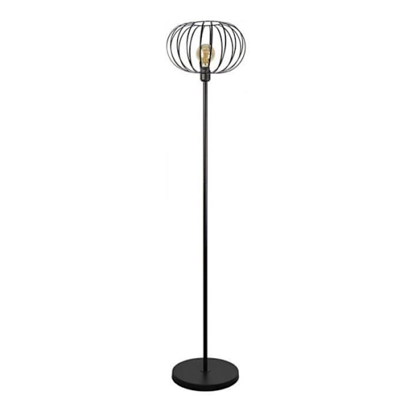 Lampstand - EDM - Vintage - Svart - Vuxen - E27 - LED - 150x35cm Svart