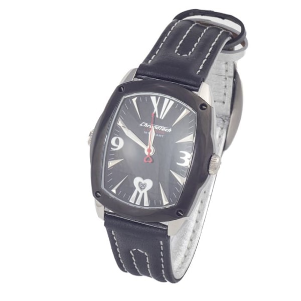 Chronotech herrklocka CT7696M-12 Vändbar (43 Mm) svart/svart