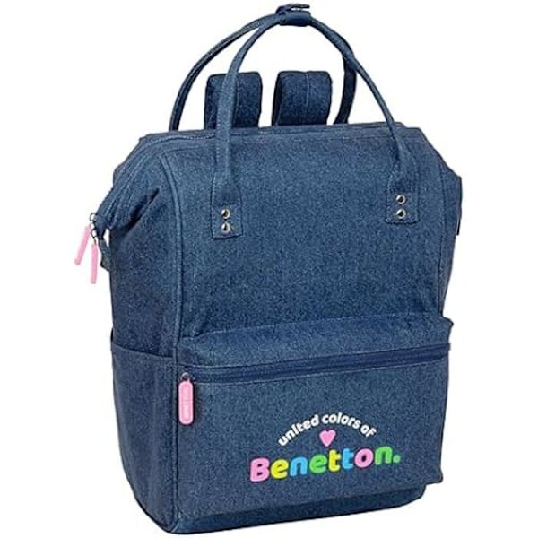 Safta 13 med handtag Benetton Ryggsäck One Size Jeans