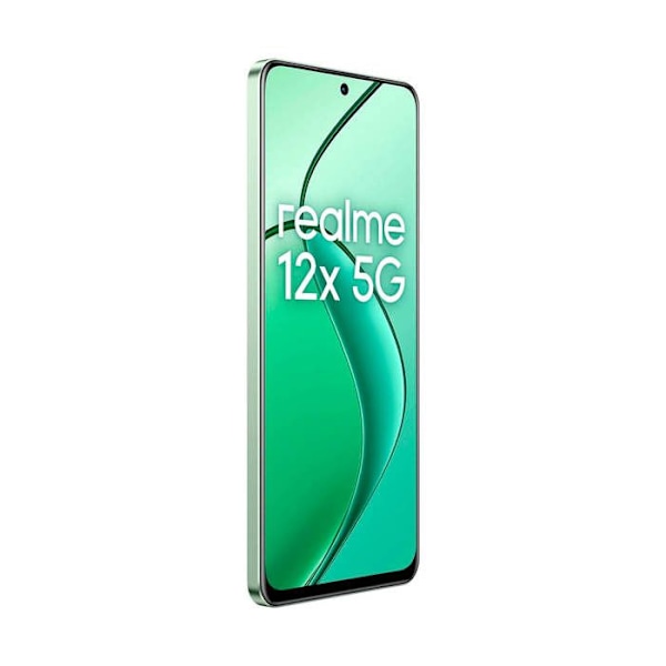 Realme 12x 5G 6 Go/128 Go Grön (Feather Green) Dubbel SIM