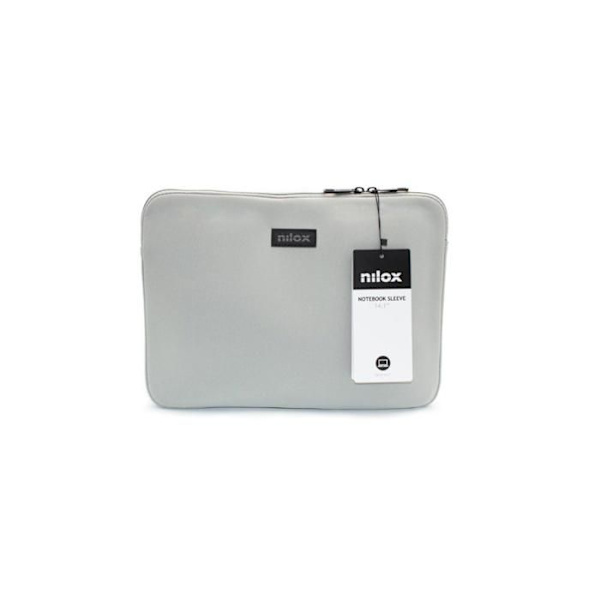 Laptopfutral - Nilox - NXF1402 - Neopren - Universell - 14,1 tum Grå