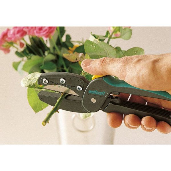 Skärtång - WOLFCRAFT - Megacut S - Stål - 3 extra blad - Grön och Svart Grön