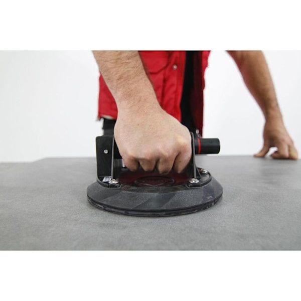 Sugkopp med vakuumpump D200mm kapacitet 110kg 18919 Rubi Vit