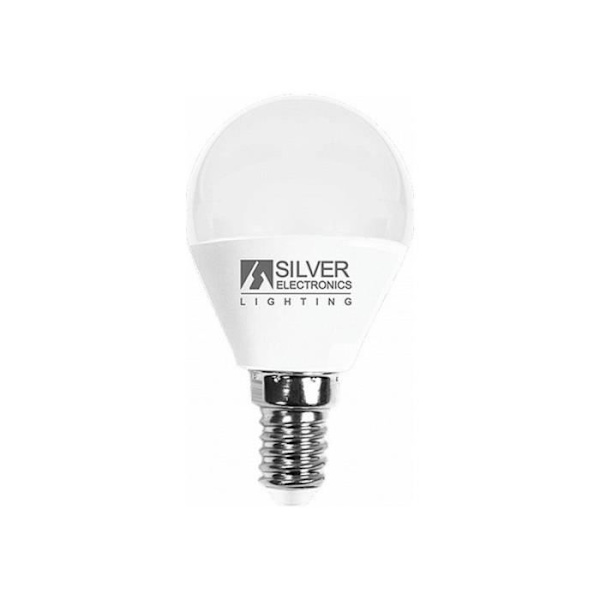 Ampoule LED Sphérique - SILVER ELECTRONICS - E14 - 7W - Varm vit - A+