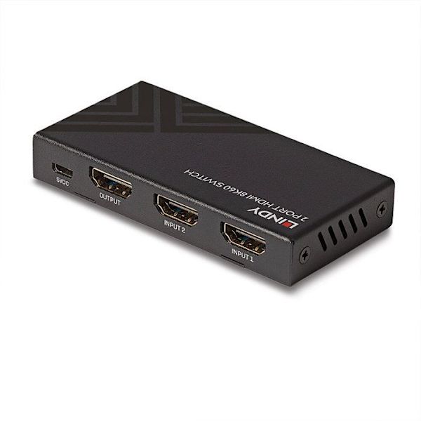 Lindy 2 Port HDMI 8K60 Switch (38337)