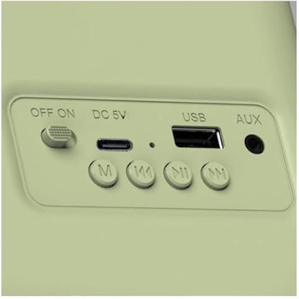 Bärbar radio - HAEGER - Bluetooth - Radiotuner - Högtalare