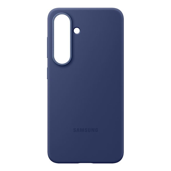 Skyddande skal - Samsung - Galaxy S25 - Silikon - Mörkblå - Soft Touch Blå