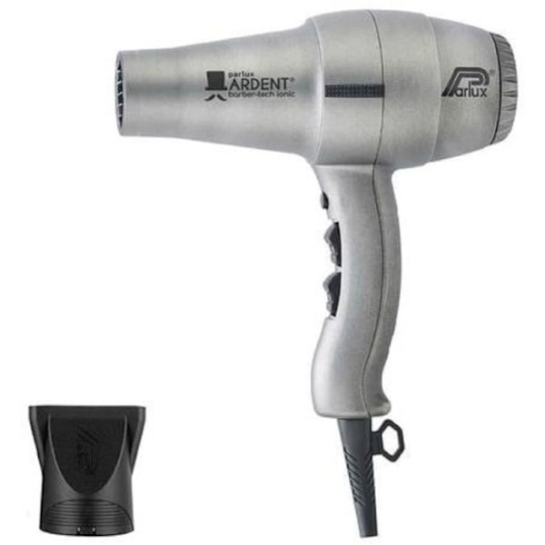 PARLUX Ardent Barber Tech Ionic hårtork - Luftflöde 61 m3/h - 1800 W - Grå Grå