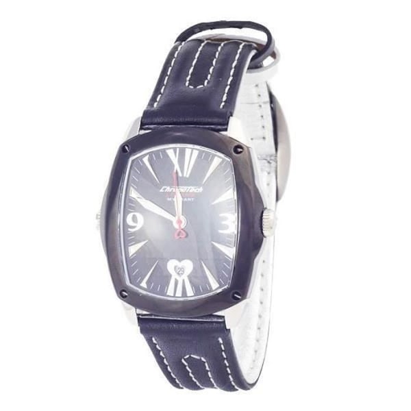 Chronotech herrklocka CT7696M-12 Vändbar (43 Mm) svart/svart