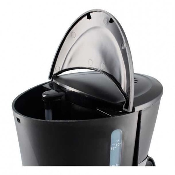 Droppkaffebryggare - TM Electron - 1,2 L - 10 koppar - Filter - Svart