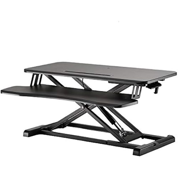 PC-skärmstativ - EWENT - EW1545 - Justerbar 10-15 cm - Upphöjningsbricka - Svart