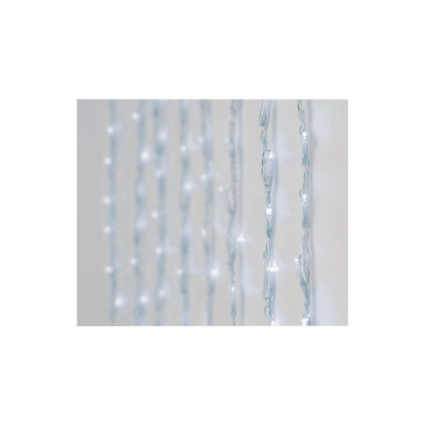 Home & Styling Julbelysning Cascade 220 leds 1 meter vit Transparent