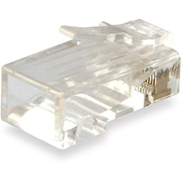 Utrusta oskärmad RJ45 Cat.6-kontakt.