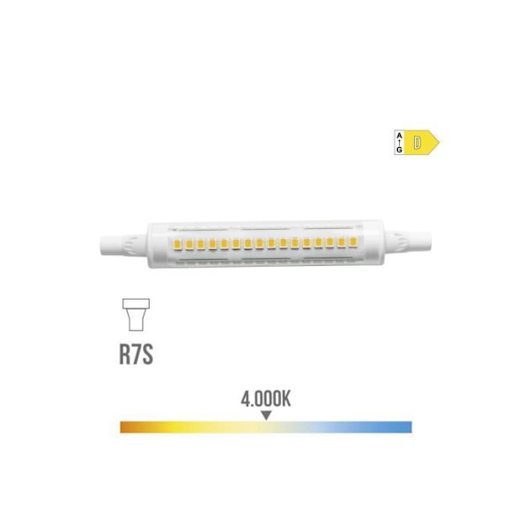 LED-lampa - Edm - R7S - 9W - 1100Lm - 4000K dagsljus Dagsljus