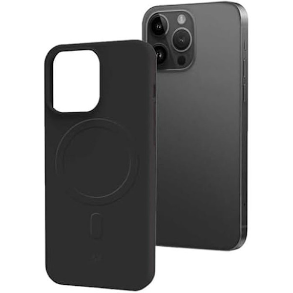 Skydd för iPhone 15 Pro Max - CELLY - Mjuk i svart syntetiskt material Svart