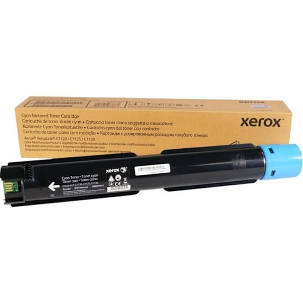 Tonerpatron - Xerox - VersaLink C7000/C7120/C7125/C7130 - Cyan - Original kvalitet - Laser