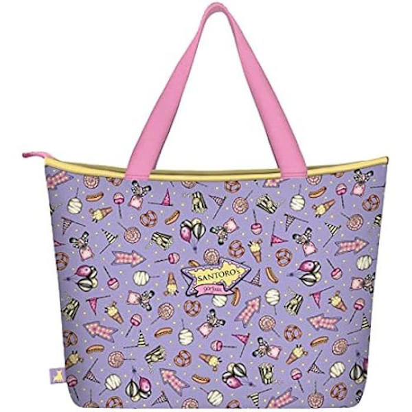 Gorjuss Fairground SANTORO väska - Rosa - 41,5 x 30 x 13 cm - Axelrem - Dam Rosa