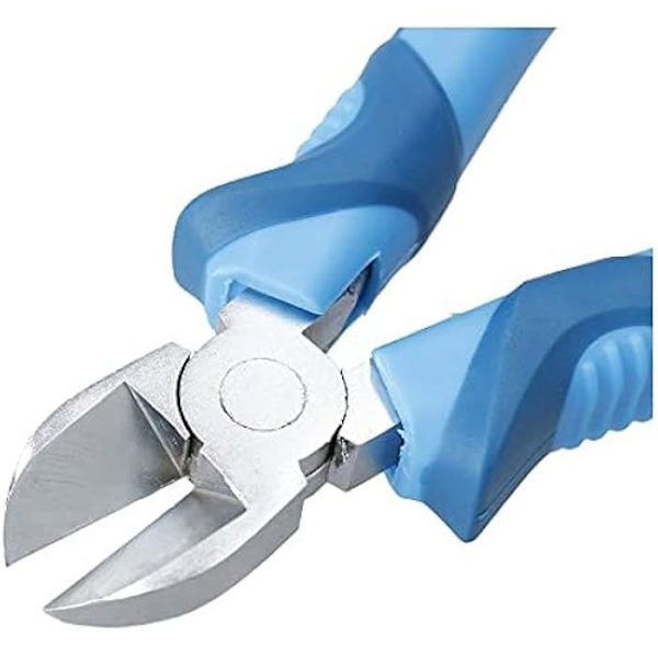 Diagonal skärtång - FERRESTOCK - 6"/150 mm - Stål - Bi-material handtag - Ergonomisk Krom och blå