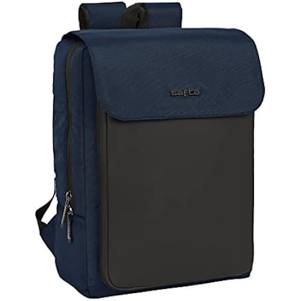 Laptopväska - SAFTA - Business 13,3'' - Mörkblå - Axelrem Mörkblå