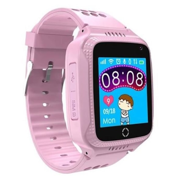 Smartwatch för barn - Celly - KIDSWATCH - Rosa - 1,44" - 2 års garanti Rosa