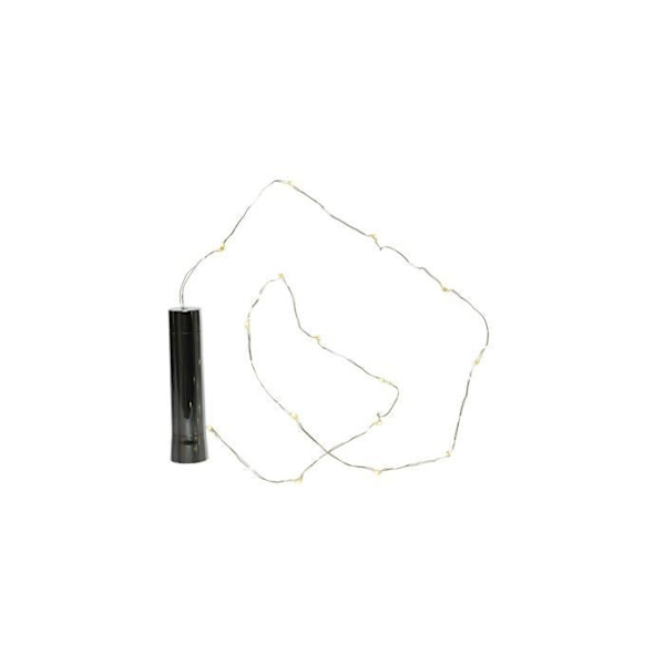 Guirlande Micro Led - GENERIQUE - 15 Leds - Varmt Ljus - Programmerare 6 Timmar - Inomhus