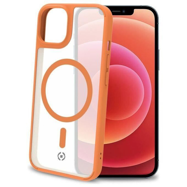 Coque - CELLY - MAGMATT - Mjuk - Transparent - Gul - 15,5 cm (6.1") Transparent, gul