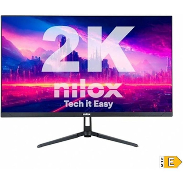 Nilox Monitor 27 tum HD 180Hz med HDMI och DisplayPort Svart