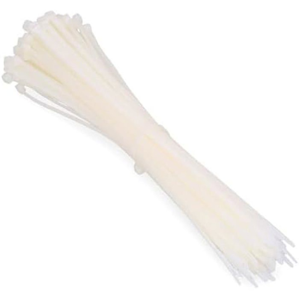 Transparenta buntband i nylon Fischer BN 7,8 x 300 - Beständig från -10°C till +85°C