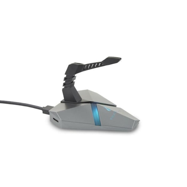 Bungee för mus - SureFire - AXIS - 3 portar USB 3.2 - Micro SD-läsare - RGB-bakgrundsbelysning Svart