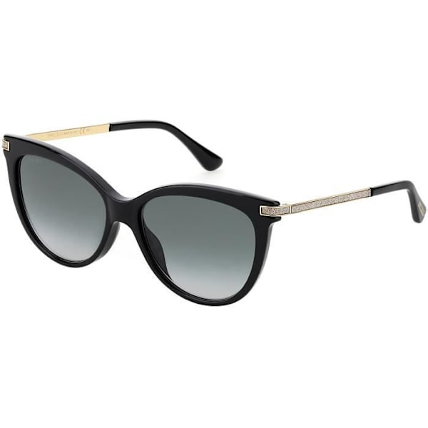 Solsken - Jimmy Choo - AXELLE/G/S - Svart/Grey Skuggig - Resin - Chic Svart/Grå skuggad