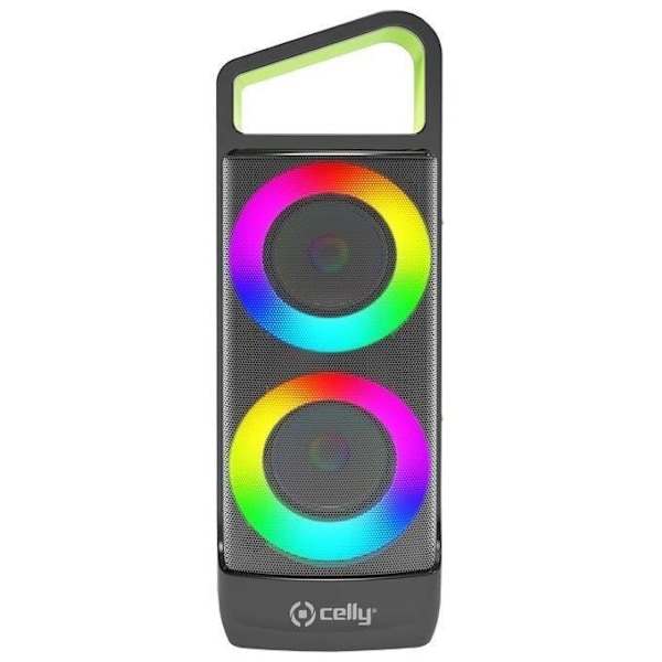 Bluetooth-högtalare - Celly - Bärbar - Flerfärgad - Trådlös - 21,75 cm x 18,15 cm mångfärgad