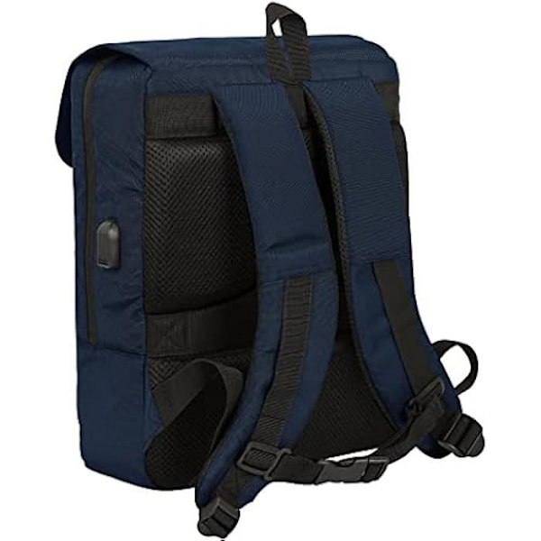 Laptopväska - SAFTA - Business 13,3'' - Mörkblå - Axelrem Mörkblå