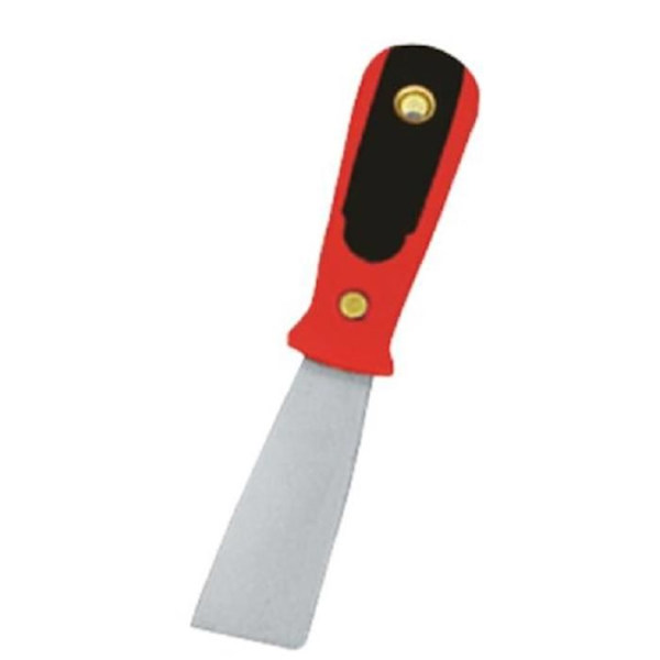 Målarspatel - RUBI - Rostfritt stål - 40 mm blad - Ergonomiskt Rubiflex handtag Grå