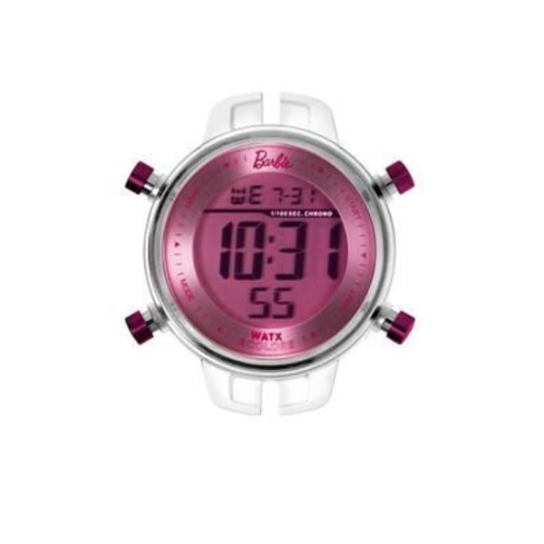 Damklocka - WATX&COLORS - BARBIE RWA1153 - Quartz - Digital - Rosa Rosa