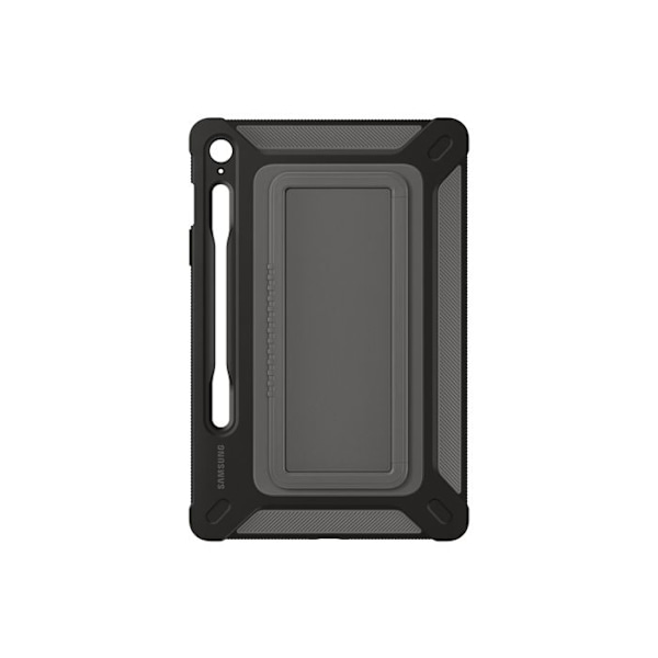 Baksidan - Samsung - Galaxy Tab S9 FE - Titan - Stötsäker - Flerpositionsstöd - 10,5 tum Titan